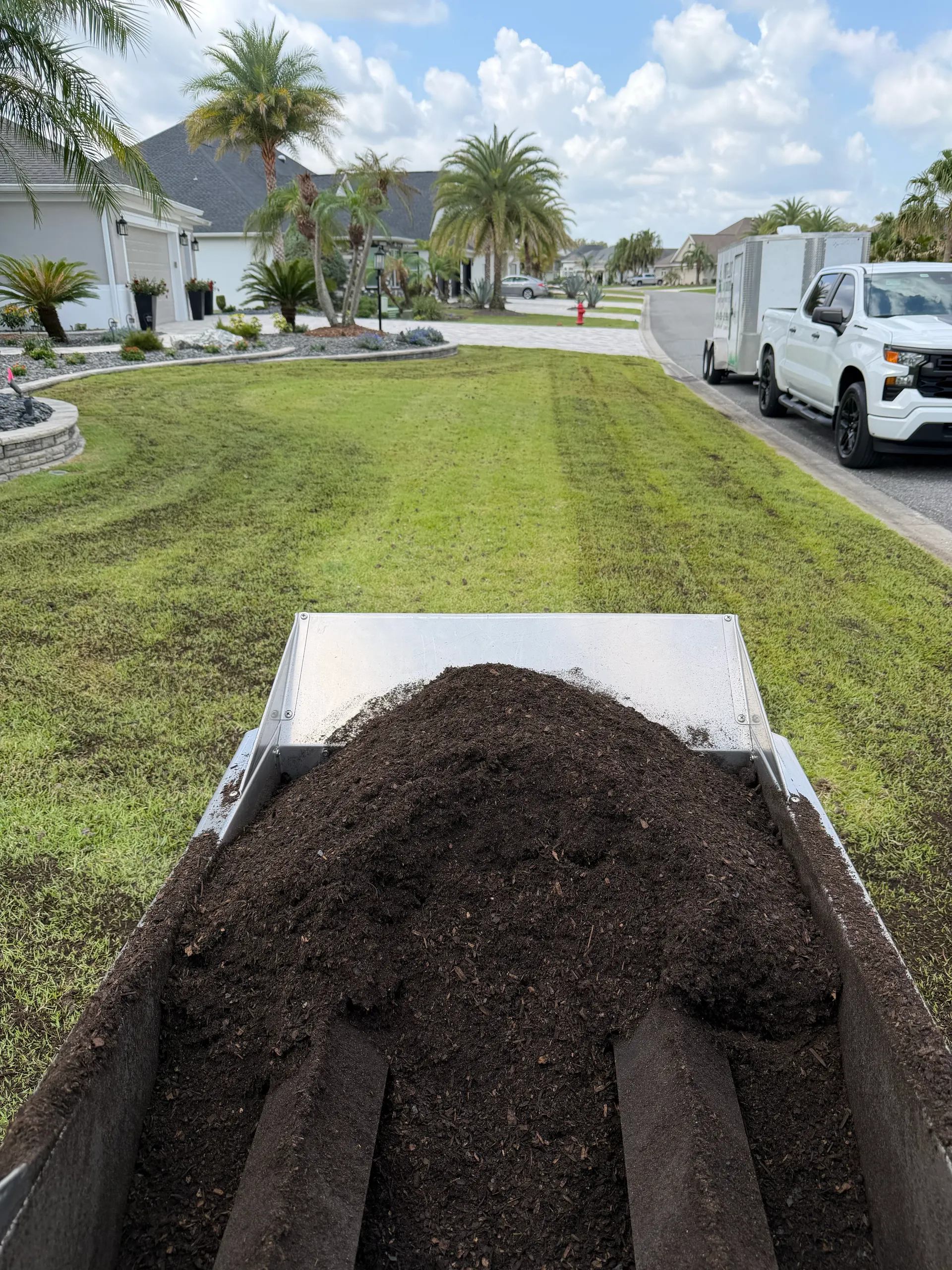 A well-kept lawn in The Villages